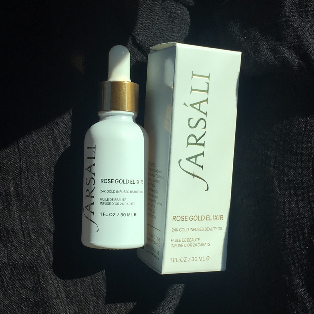 Farsali Rose Gold Elixir Beauty Oil